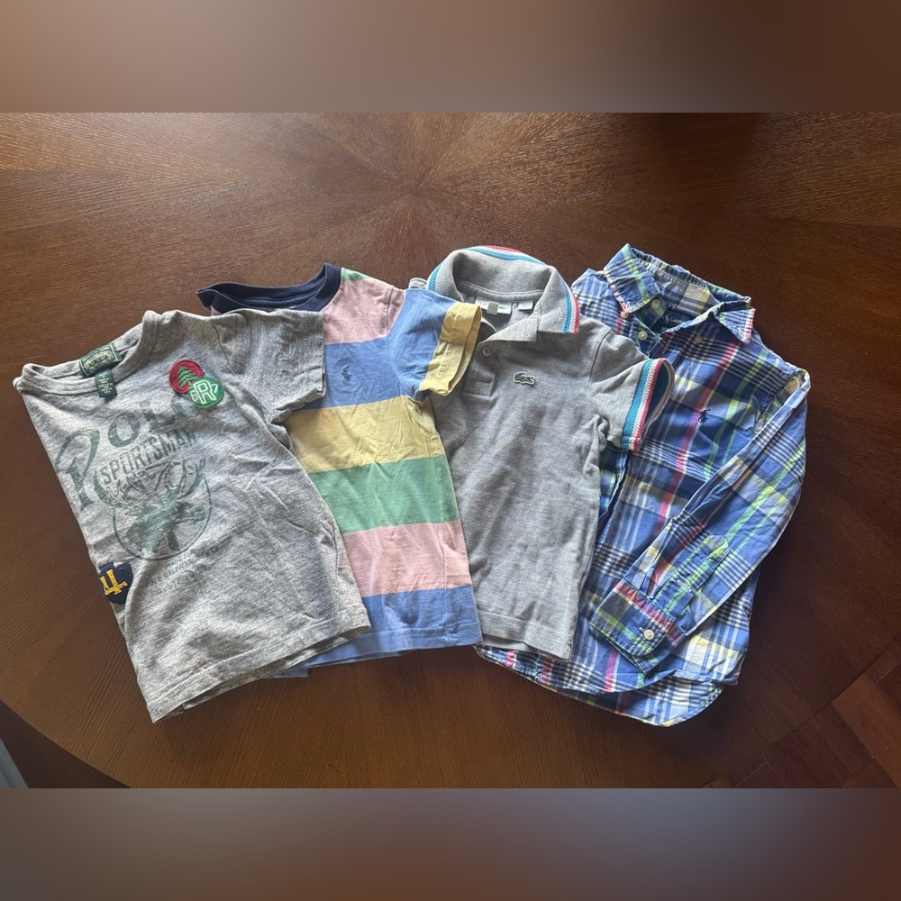 Lacoste & Polo Ralph Lauren boys 3/3T bundle